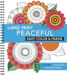 Large Print Color & Frame - Peaceful Pages