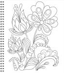 Large Print Color & Frame - Peaceful Pages