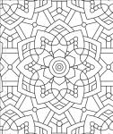 Color Me Calm: Large Print Coloring Book
