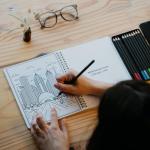 Adult Coloring Book Set - Relax and Explore