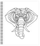 Large Print Nature Coloring Book for Seniors