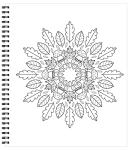 Large Print Nature Coloring Book for Seniors