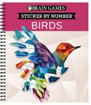 Birds Sticker by Number Brain Games Set