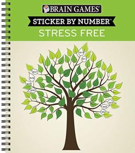 Sticker by Number Brain Games: Stress-Free Fun