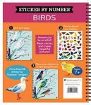 Birds Sticker by Number Brain Games Set