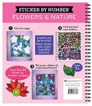 Sticker by Number: Flowers & Nature Games