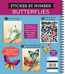 Butterfly Sticker by Number - Two Book Set