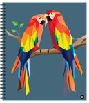 Birds Sticker by Number Brain Games Set