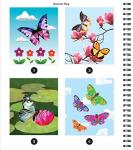 Butterfly Sticker by Number - Two Book Set