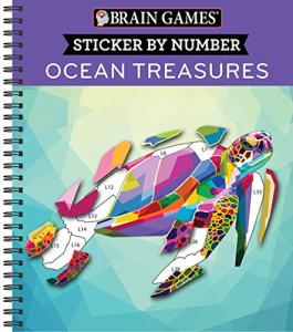 Sticker by Number: Ocean Treasures for Fun