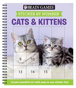 Sticker by Number: Cats & Kittens Art Set