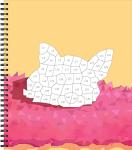 Sticker by Number: Puppy Fun for Seniors