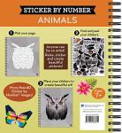 Sticker by Number: Animal Brain Games Bundle