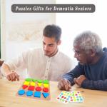 Geometric Puzzles for Seniors with Alzheimer's and Dementia