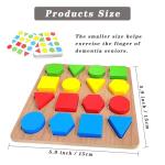 Geometric Puzzles for Seniors with Alzheimer's and Dementia