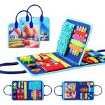 Fidget Blanket for Seniors with Dementia and Autism