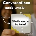 Joyful Generations Conversation Cards for Seniors
