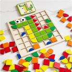 Wooden Matching Puzzle for Seniors - 120 Pieces