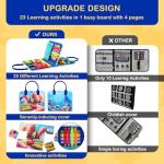 Fidget Blanket for Seniors with Dementia and Autism