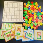 Wooden Matching Puzzle for Seniors - 120 Pieces