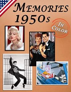 Memory Lane 1950s Large Print Picture Book
