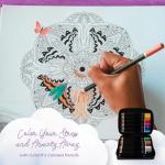 ColorIt's Mandala Coloring Book - Thick Artist Quality Paper