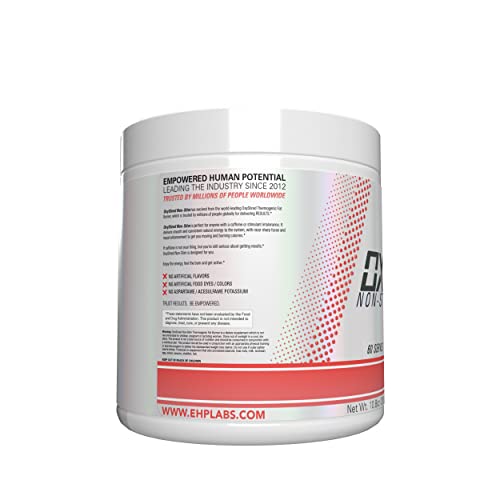 EHPlabs OxyShred Non Stimulant Thermogenic Pre Workout Powder & Shredding Supplement - Pre Workout Powder with L Glutamine & Acetyl L Carnitine, Energy Boost Drink - Strawberry Sunrise, 60 Servings