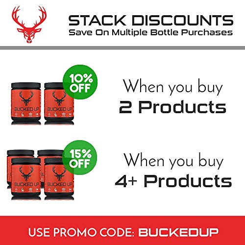 Bucked Up BCAA RACKED™: Feel the BCAAs!