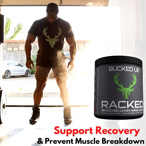 Bucked Up BCAA RACKED™: Feel the BCAAs!