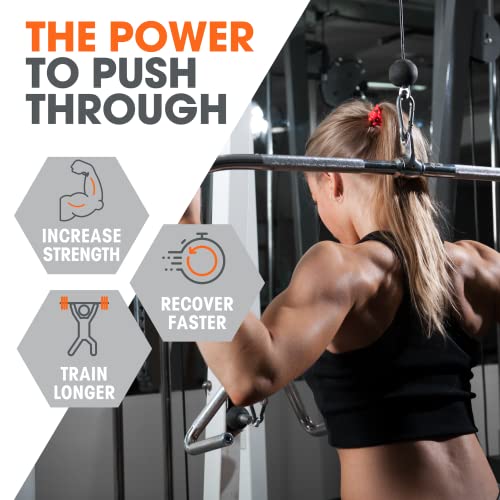 Genius Pre Workout Powder, Sour Cherry - All-Natural Nootropic Preworkout & Caffeine-Free Nitric Oxide Booster Supplement with Beta-Alanine & Alpha GPC - No Artificial Flavors, Sweeteners, or Dyes