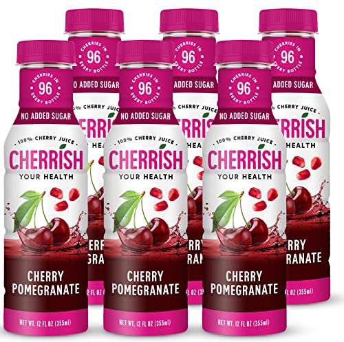 CHERRISH Tart Cherry Juice with Natural Pomegranate Flavor - 6 Pack