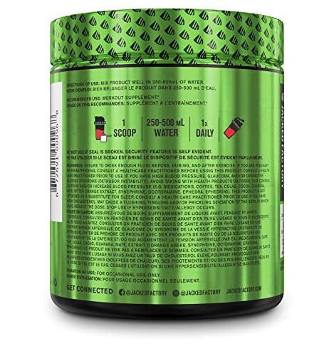 Jacked Factory NITROSURGE Pre Workout Supplement - Endless Energy, Instant Strength Gains, Clear Focus, Intense Pumps - Nitric Oxide Booster & Powerful Preworkout Energy Powder - 30 Servings, Grape