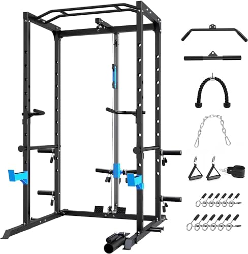 ULTIMATE Power Cage with J-Hooks and Dip Handles
