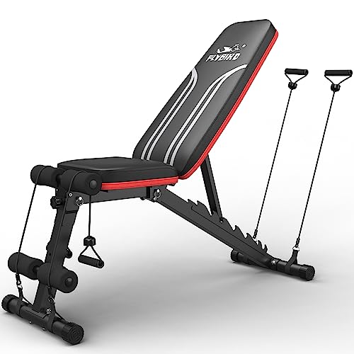 FLYBIRD Adjustable Weight Bench for Home Gym