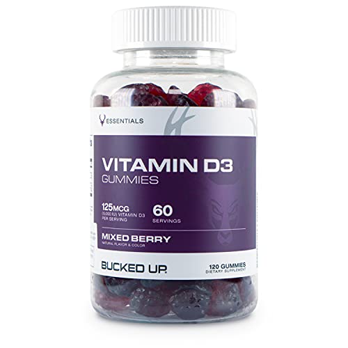 Bucked Up Vitamin D3 Gummies - Essentials, 120ct