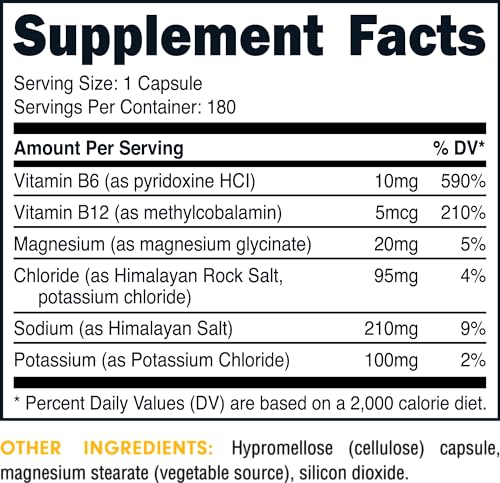 Bucked Up Electrolyte Complex - 6 Electrolytes & Vitamins