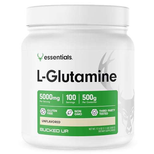 Gluten-Free L-Glutamine Powder - 100 Servings, Unflavored