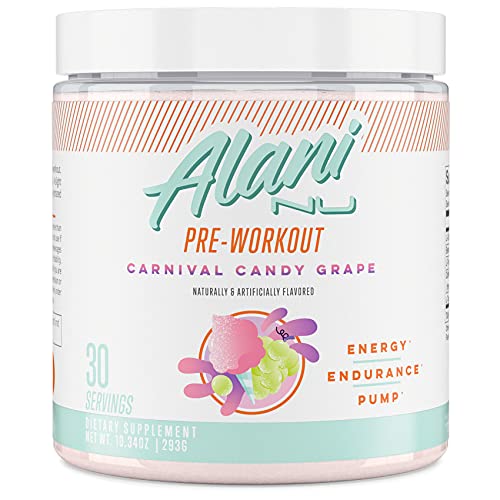 Alani Nu Pre Workout Energy Supplement - Cotton Candy