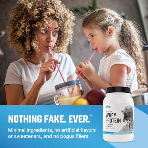 Levels Grass Fed 100% Whey Protein, No Hormones, Unflavored, 2LB
