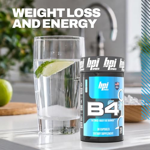 BPI Sports B4 Thermogenic The Once Daily Fat Burner, 60 Count