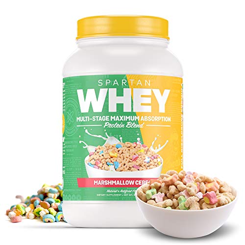 Spartan Whey Protein Powder, Marshmallow Cereal - 2lb