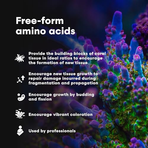 Brightwell Aquatics CoralAmino - Amino Acid Complex for Coral Coloration & Growth, 125 ml