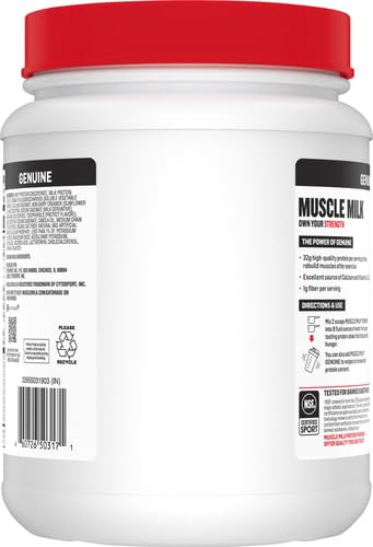 Muscle Milk Lean Muscle Vanilla Creme Protein Powder, 1.93 Pound (Pack of 1)