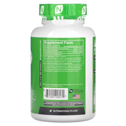 NutraKey Z Optima Capsules, 120 Count