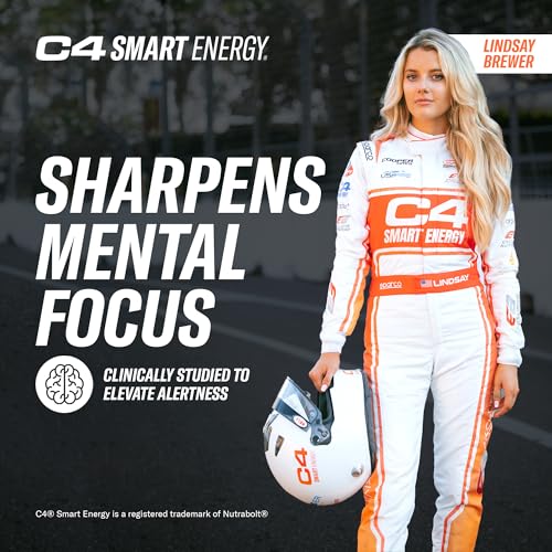 C4 Smart Energy Drink - Sugar Free Performance Fuel & Nootropic Brain Booster, Coffee Substitute or Alternative | Freedom Ice 12 Oz - 12 Pack