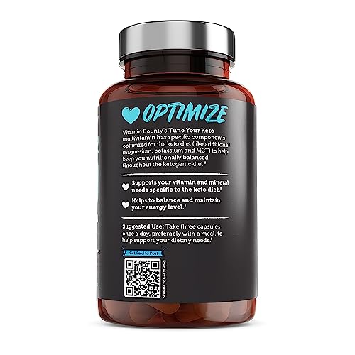 Keto Multivitamin - Boost Energy, Support Electrolytes - 90 Caps