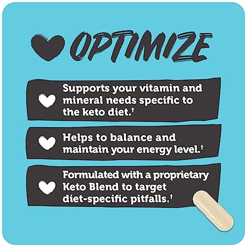 Keto Multivitamin - Boost Energy, Support Electrolytes - 90 Caps