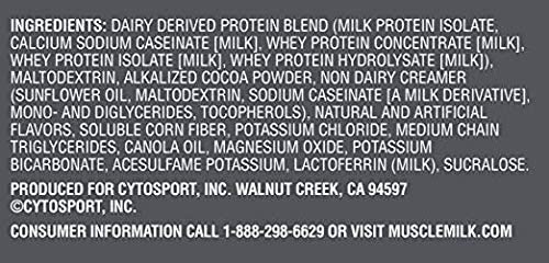 Muscle Mlk Pro Series 50 Knockout Chocolate, 2 Pounds