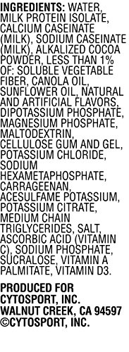 Muscle Milk Genuine Protein Shake, Chocolate, 25g Protein