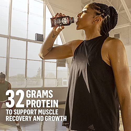 Muscle Milk Pro Advanced Nutrition Protein Shake, Intense Vanilla, 11.16 Fl Oz Bottle, 12 Pack, 32g Protein, 1g Sugar, 16 Vitamins & Minerals, 5g Fiber, Workout Recovery, Energizing Snack, Packaging May Vary